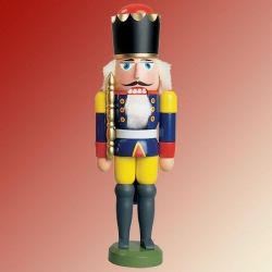 Nussknacker K�nig blau
