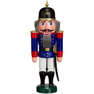 Nussknacker Soldat blau