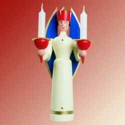 Lichterfigur Engel - farbig