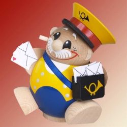 Kugelr�ucherfigur Postbote