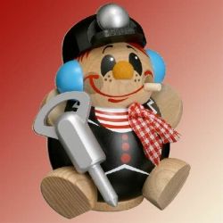 Kugelr�ucherfigur Kumpel