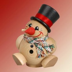 Kugelr�ucherfigur Cool-Man mit Schal