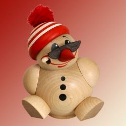 Kugelr�ucherfigur Cool-Man mit M�tze