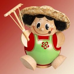 Kugelr�ucherfigur G�rtnerin
