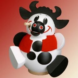 Kugelr�ucherfigur Kuh