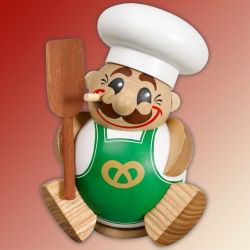 Kugelr�ucherfigur B�cker