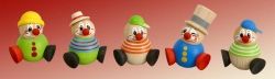 Clowny Baumbehang, 5er Set