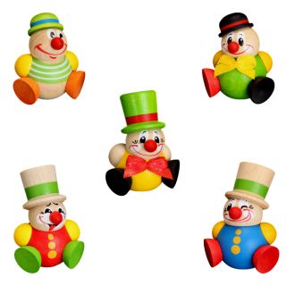 Clowny Baumbehang, 5er Set