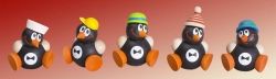 Pinguin Baumbehang, 5er Set