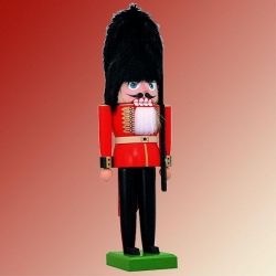 Nussknacker Wachsoldat rot