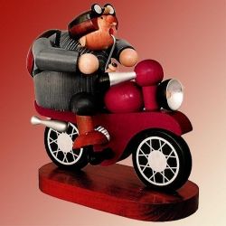 R�uchermann Motorradfahrer