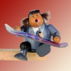 Kantenhocker Snowboarder