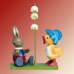 Hase mit K�ken