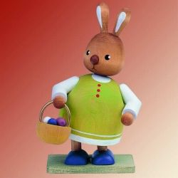 H�sin mit Eierkorb, gro�