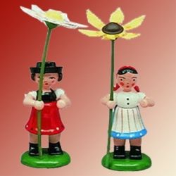 Blumenkinder 2er-Set B�rbel und Liesel