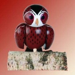 Holzfigur Waldkauz