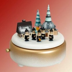 Spieldose Winterdorf Seiffen mit Kurrende