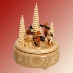 Spieldose Waldfiguren