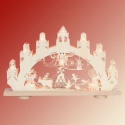 SAICO 3D Schwibbogen Die kleine Windm�hle - Erzgebirge