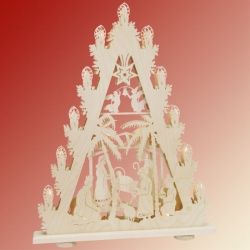 SAICO 3D Lichterspitze Christi Geburt