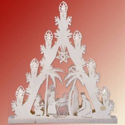 SAICO 3D Lichterspitze Christi Geburt