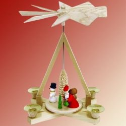 Tischpyramide Weihnachtsmann