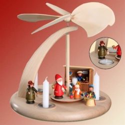 Tischpyramide - Weihnachtsmarkt