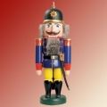 Nussknacker Soldat blau