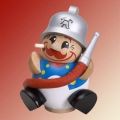 Kugelr�ucherfigur Feuerwehrmann (Auslaufmodell)