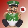 Kugelr�ucherfigur Polizist