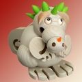 Kugel-R�ucherdrache Junior Kleinlaut