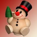 Kugelr�ucherfigur Cool-Man mit Baum