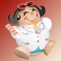 Kugelr&auml;ucherfigur �rztin