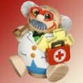 Kugelr�ucherfigur Doktor