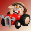 Kugelr�ucherm�nnchen Bauer im Traktor