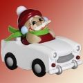 Kugelr�uchern�nnchen Nikolaus im Trabi
