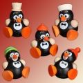 Pinguin Baumbehang, 5er Set