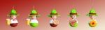 Souvenirfiguren 5er Set