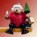 R&auml;uchermann Kantenhocker Weihnachtsmann