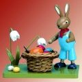 Hase mit Osternet