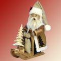 R�ucherm�nnchen Weihnachtsmann mit Schlitten
