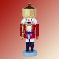 Nussknacker K�nig rot - Naturkrone