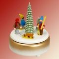 Spieldose Schlittenkinder, wei�