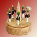 Spieldose Bergparade klein, natur