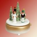 Spieldose Engel-Bergmann-Nu�knacker, wei�
