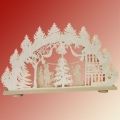 SAICO 3D Schwibbogen Weihnachtsbaum - Erzgebirge