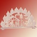 SAICO 3D Schwibbogen Waldhaus - Erzgebirge