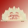 SAICO 3D Schwibbogen Wildf�tterung - Erzgebirge