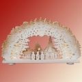 SAICO 3D Schwibbogen Seiffener Kirche