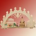SAICO 3D Schwibbogen Dresdener Frauenkirche - Erzgebirge